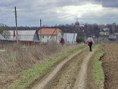 Вид на село Марьинское (между Т11 и Т12)