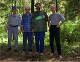 Наши руководители (слева-направо): Генрих Рыжавский, Марк Шайгородский, Александр Зибров, Александр Ендураев